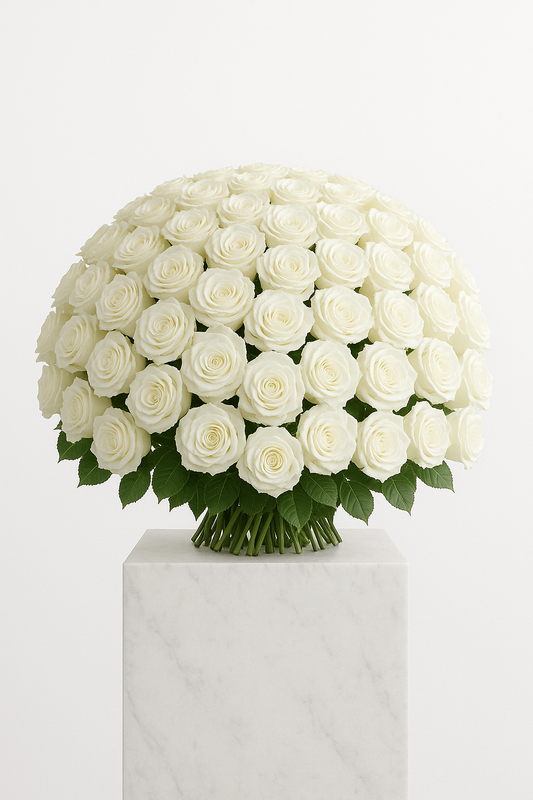 The Pure Ivory Bloom Dome