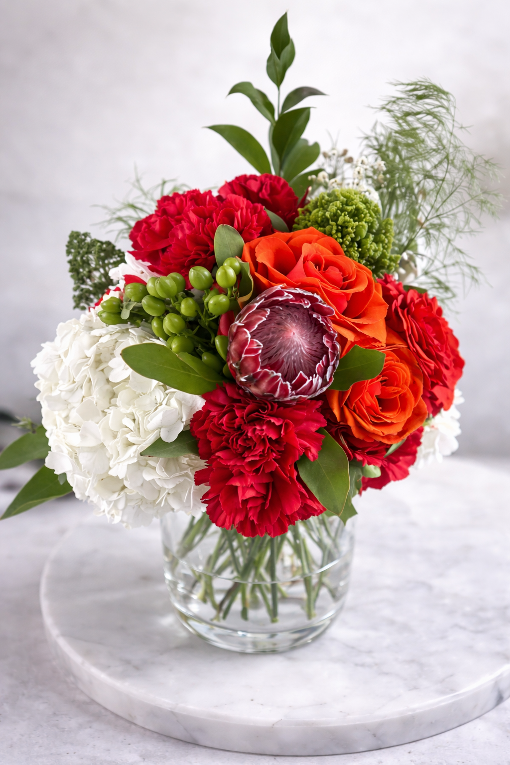January Blooms – Custom Seasonal Arrangement