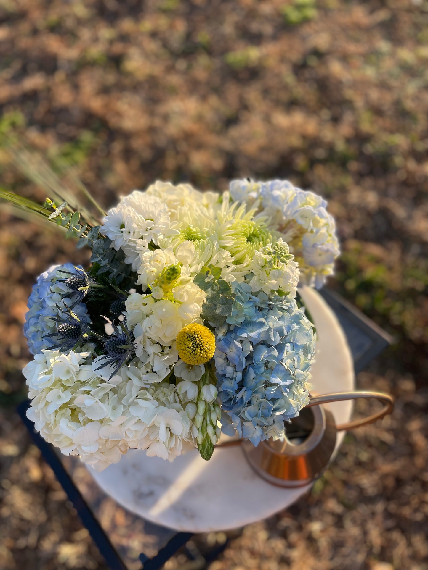 December Blooms – Custom Seasonal Arrangement