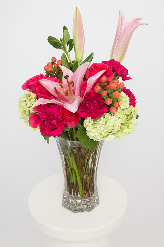 October Blooms – Custom Seasonal Arrangement